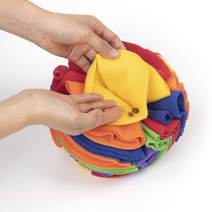 Snuffle Puzzle Ball for Dogs – Interactive Treat Dispensing Enrichment Toy