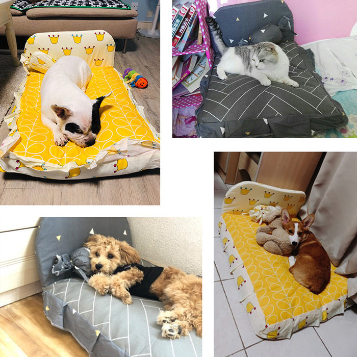 Soft Teddy Small Pet Bed