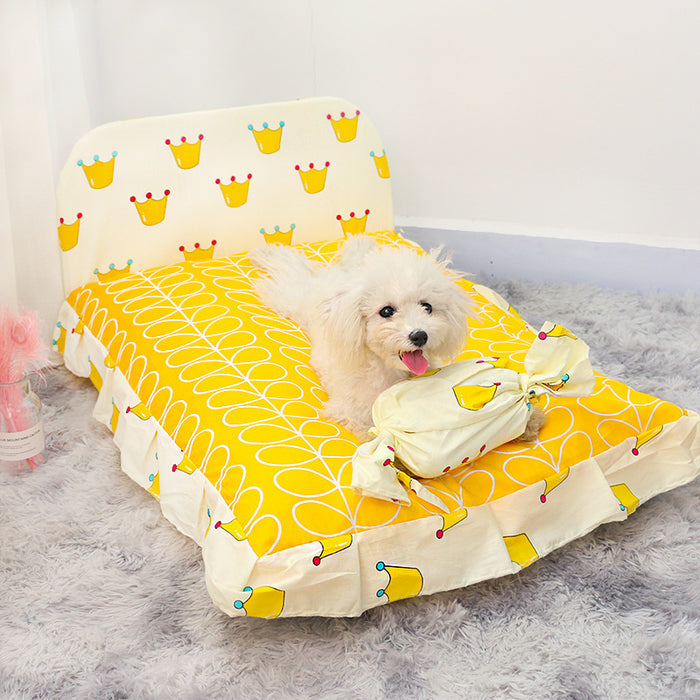Soft Teddy Small Pet Bed