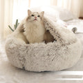Soft Warm Velvet Pet Cave Nest Bed