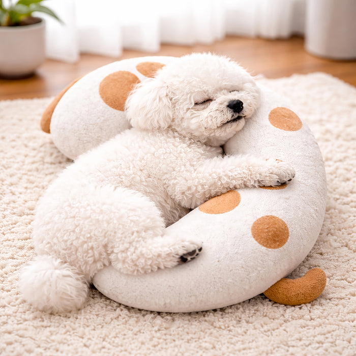 Soft Washable Dog Pillow Headrest for Comfortable Pet