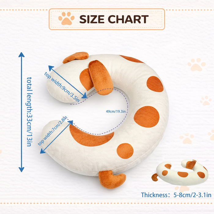 Soft Washable Dog Pillow Headrest for Comfortable Pet