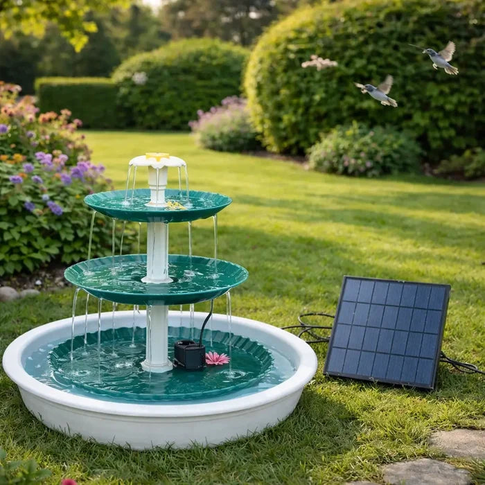 Solar Fountain for Bird Bath – 3.5W Solar Powered Water Fountain Pump