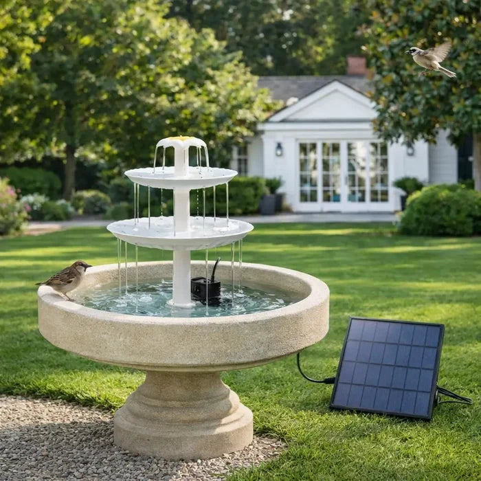 Solar Fountain for Bird Bath – 3.5W Solar Powered Water Fountain Pump
