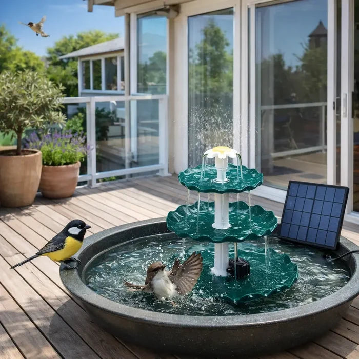 Solar Fountain for Bird Bath – 3.5W Solar Powered Water Fountain Pump