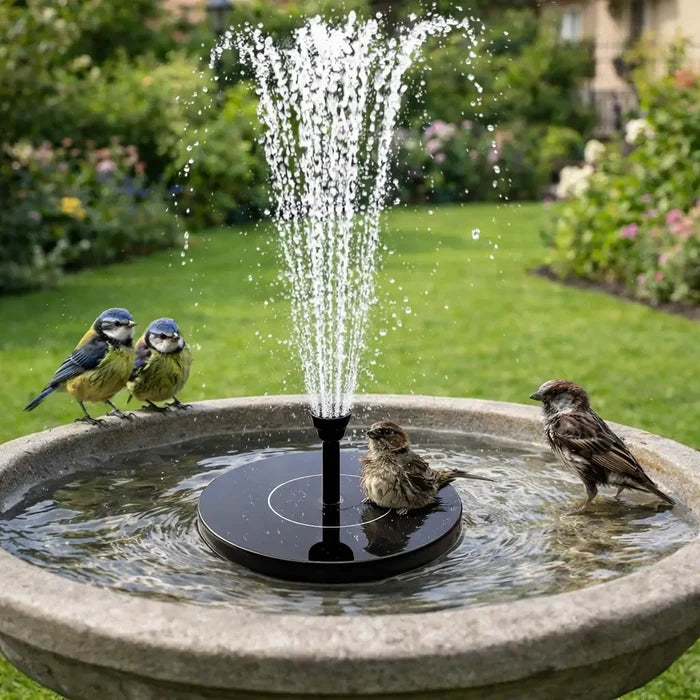 Solar Fountain Pump 3.5W – Floating Solar Water Fountain for Bird Baths & Ponds