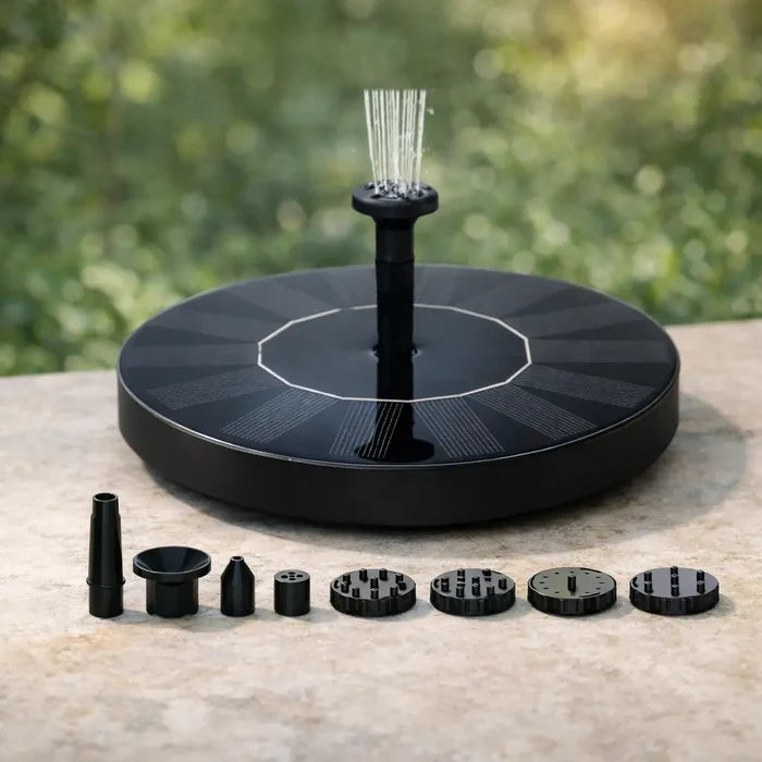Solar Fountain Pump 3.5W – Floating Solar Water Fountain for Bird Baths & Ponds
