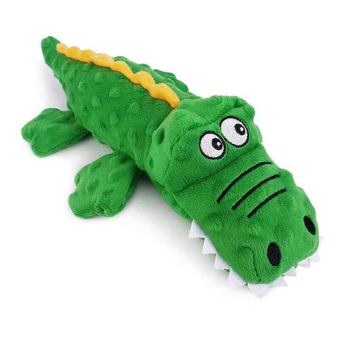 Squeaky Crocodile Puppy Toy – Chew, Tug & Interactive Play Toy