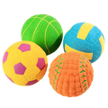 Squeaky Fetch Balls | Interactive Dog Toys – Durable Latex Play Set