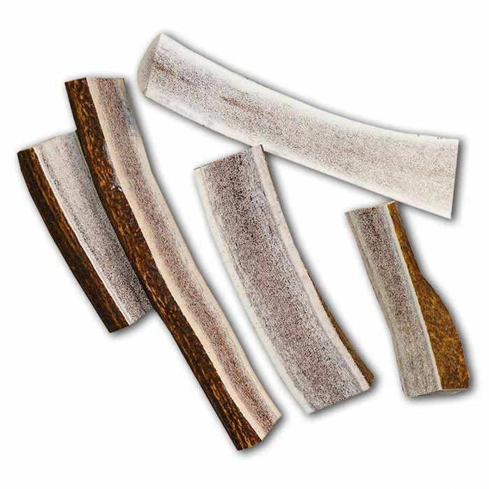 Stagbar Split Deer Antler Bone Natural Dog Chew