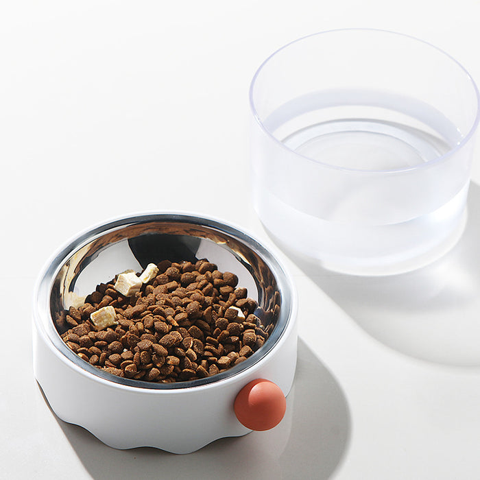 Stainless steel pet bowl