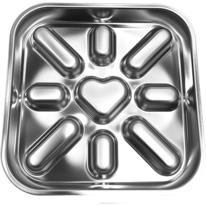 Stainless Steel Slow Feeder Dog Bowl | Anti-Choke Non-Slip Pet Bowl