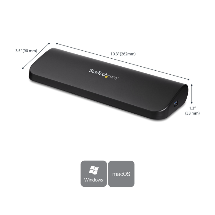 StarTech.com Dual Monitor USB 3.0 Docking Station 1