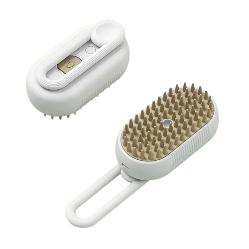 Steam Cat Brush | Anti-Shedding Grooming Comb for Shiny & Healthy Fur