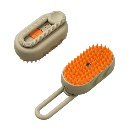 Steam Cat Brush | Anti-Shedding Grooming Comb for Shiny & Healthy Fur