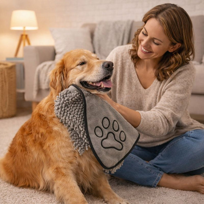 Super Absorbent Dog Towel Microfiber – Towel for Dogs & Cats, Quick Dry Drying Towel