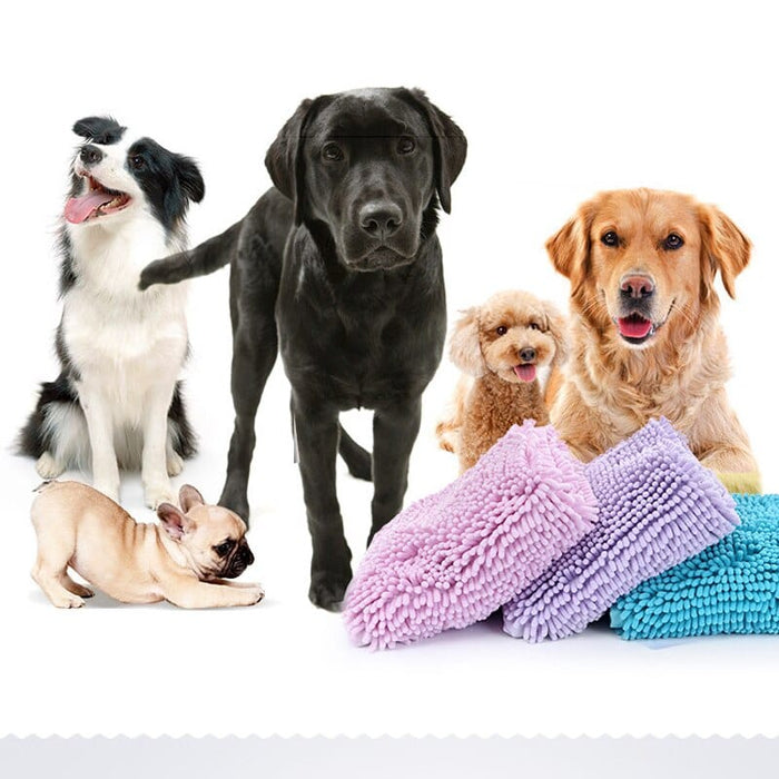 Super Absorbent Dog Towel – Thick Quick Dry Microfiber Towel for Dogs
