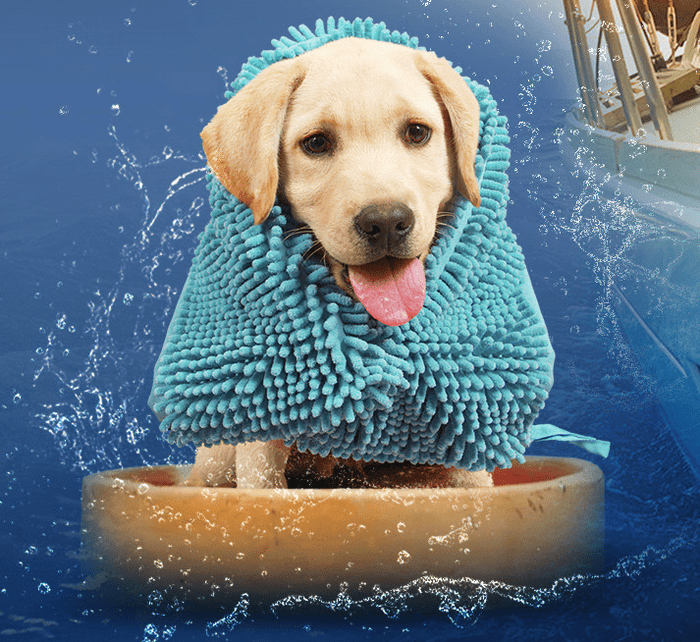 Super Absorbent Dog Towel – Thick Quick Dry Microfiber Towel for Dogs