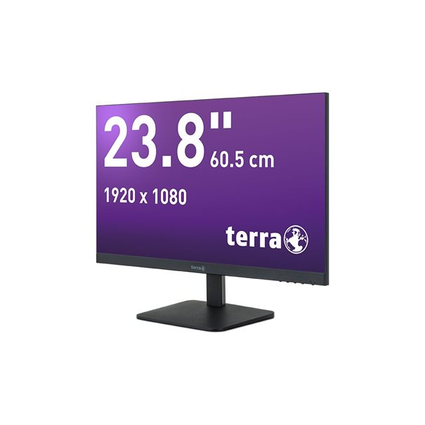 TERRA LCD/LED 2427W V3 IPS black HDMI/DP/USB-C, GREENLINE PLUS