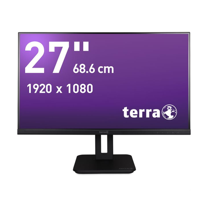 TERRA LCD LED 2748W PV V3.1 schwarz HDMI DP USB C GREENLINE PLUS