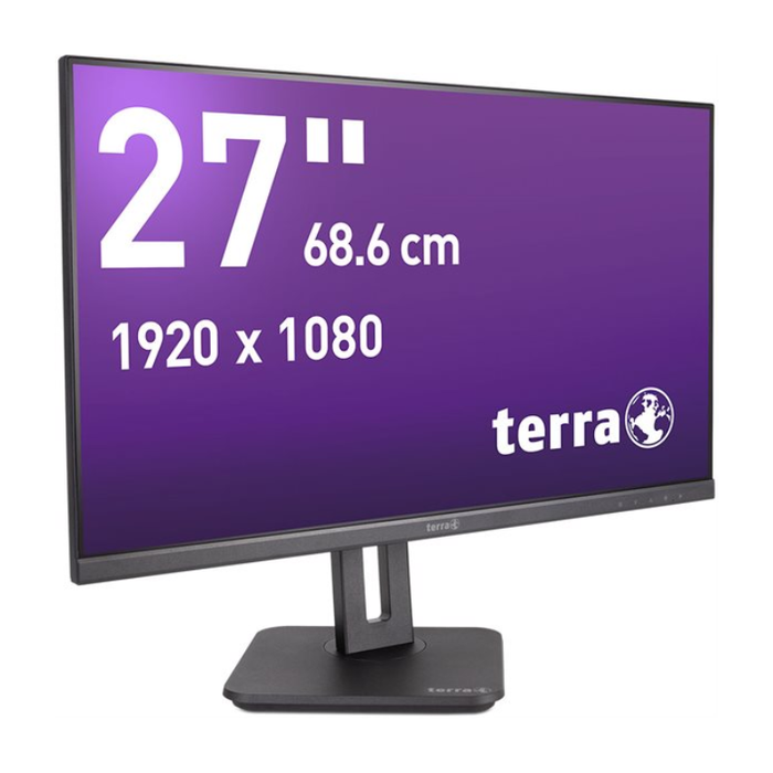 TERRA LCD LED 2748W PV V3.1 schwarz HDMI DP USB C GREENLINE PLUS 2 2