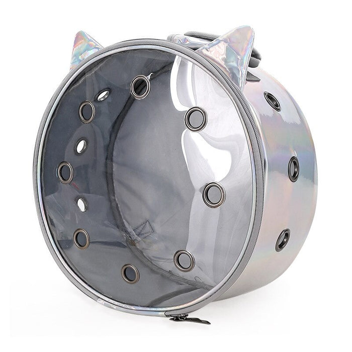Transparent Portable Pet Backpack for Travel and Breathing