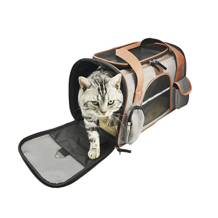 Travel Pet Carrier Car Seat for Dogs & Cats – Portable Safety Booster Seat