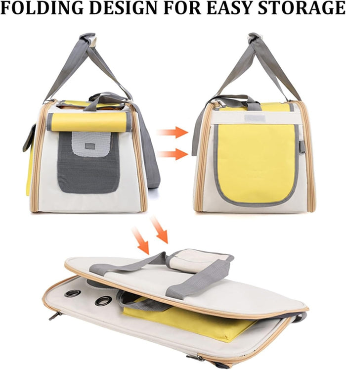 Travel Pet Carrier for Cats & Small Dogs – Airline Approved Soft Pet Carrier