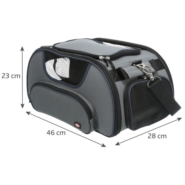 Trixie Airline Carrier Wings Dog Soft Cage for In-Cabin Travel
