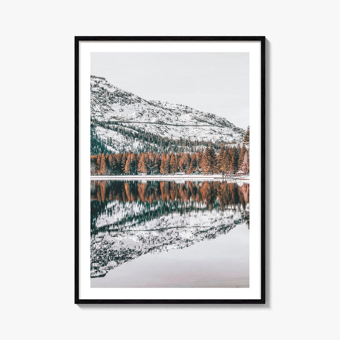 Truckee Fine Art Photo Print, Donner Lake, Tahoe National Forest, California Wall Poster, USA
