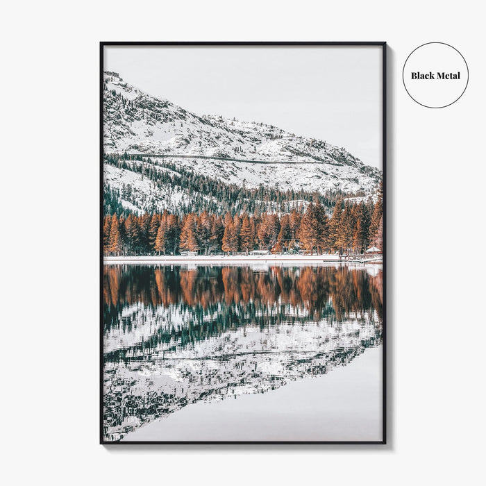 8x10 in / Black Metal / Full-bleed