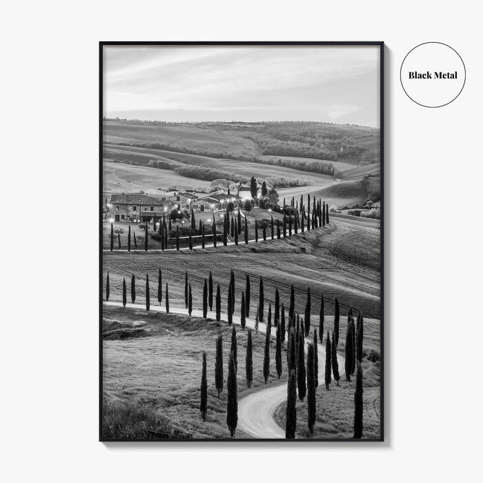 8x10 in / Black Metal / Full-bleed