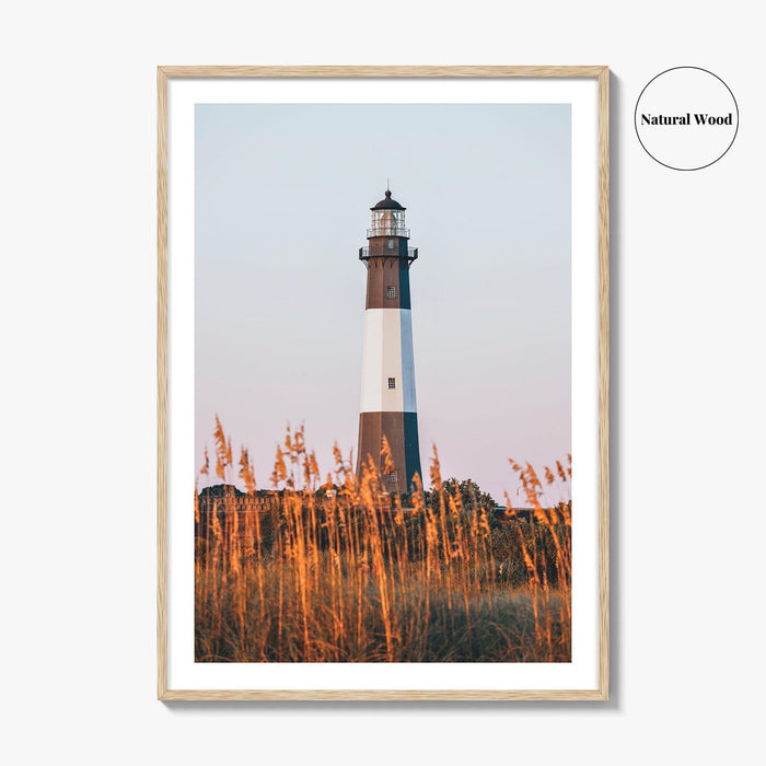 Tybee Island Fine Art Photo Print, Lighthouse, Savannah, Georgia, USA, Wall Decor, Poster