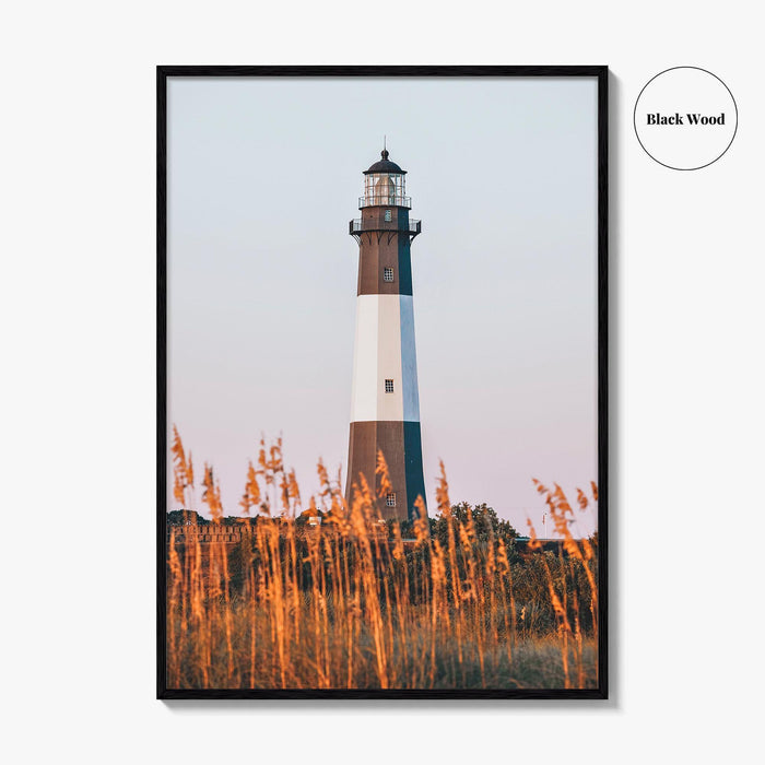 Tybee Island Fine Art Photo Print, Lighthouse, Savannah, Georgia, USA, Wall Decor, Poster