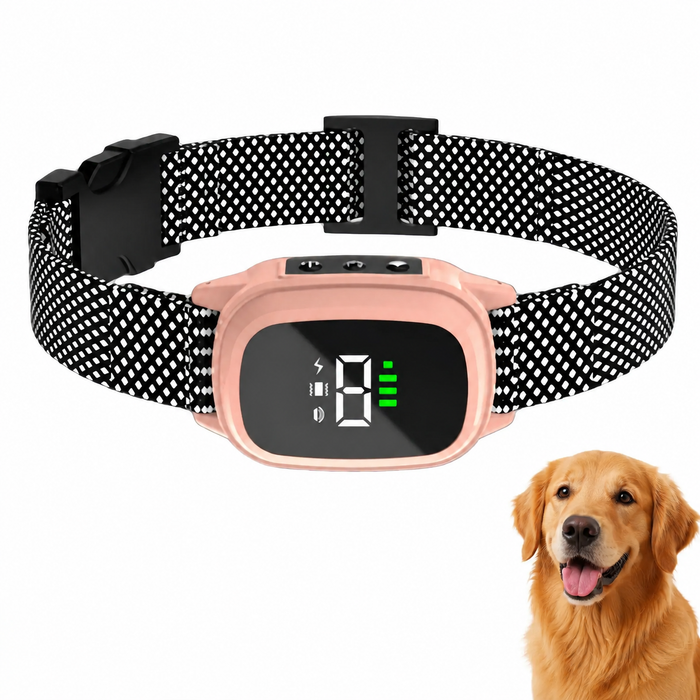 Ultrasonic Anti Bark Collar for Dogs – Waterproof Rechargeable Bark Control Collar