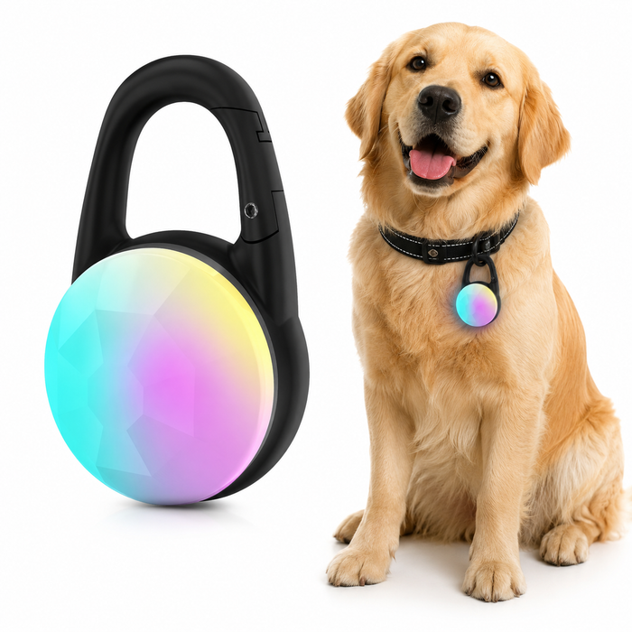 USB Rechargeable LED Pet Collar Light for Safe Night Walks & Outdoor Use