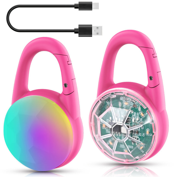 USB Rechargeable LED Pet Collar Light for Safe Night Walks & Outdoor Use