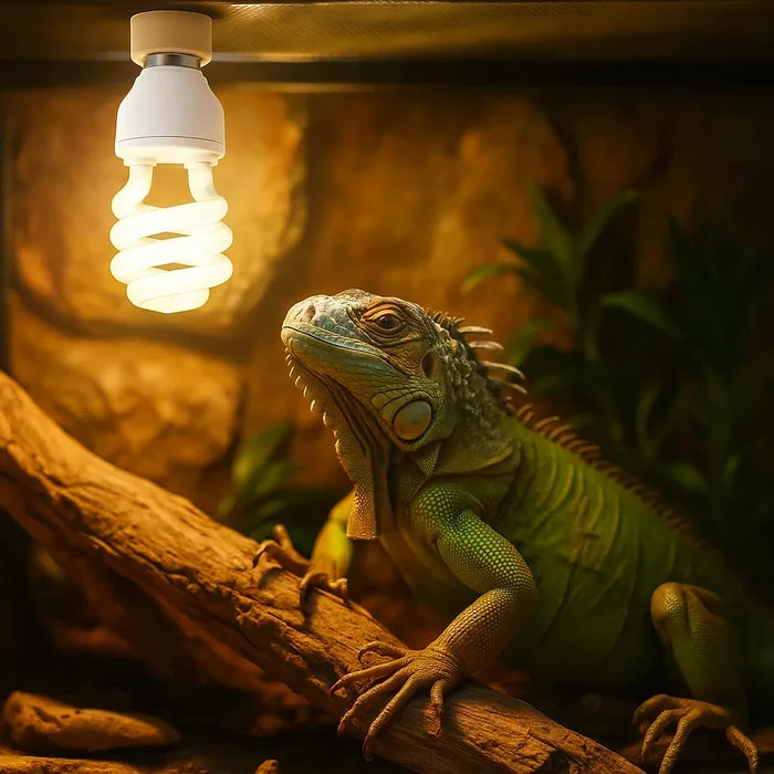 UVB Reptile Lamp 13W/26W – UVB Heat Light for Turtles, Lizards, Snakes & Terrariums