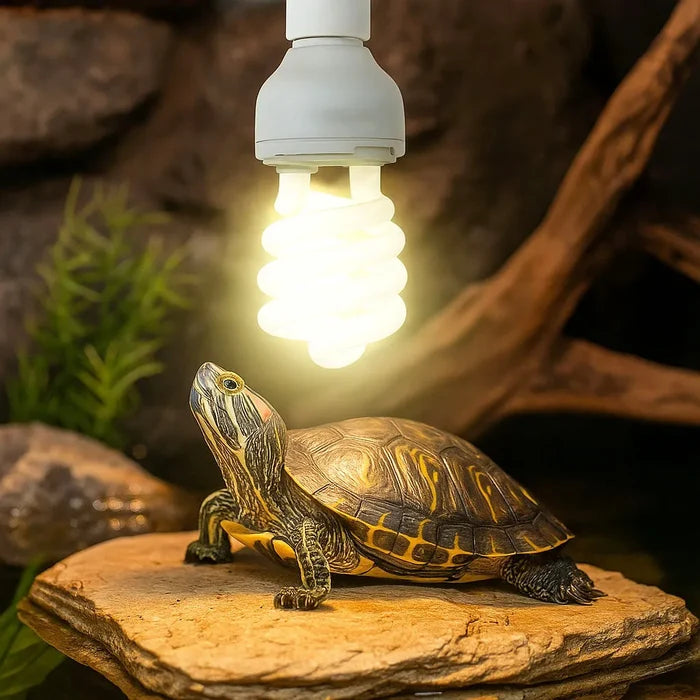 UVB Reptile Lamp 13W/26W – UVB Heat Light for Turtles, Lizards, Snakes & Terrariums