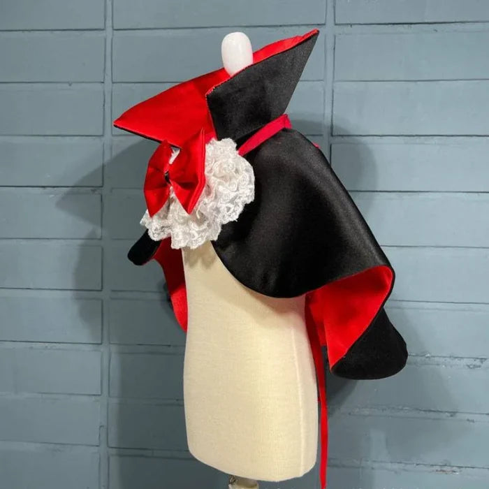 Vampire Dog Costume Cape | Halloween Prince Outfit for Small & Medium Dogs