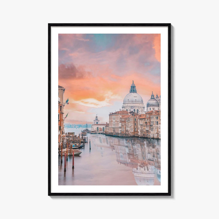 Venice Skyline Fine Art Photo Print, Venezia Italy Wall Decor Poster