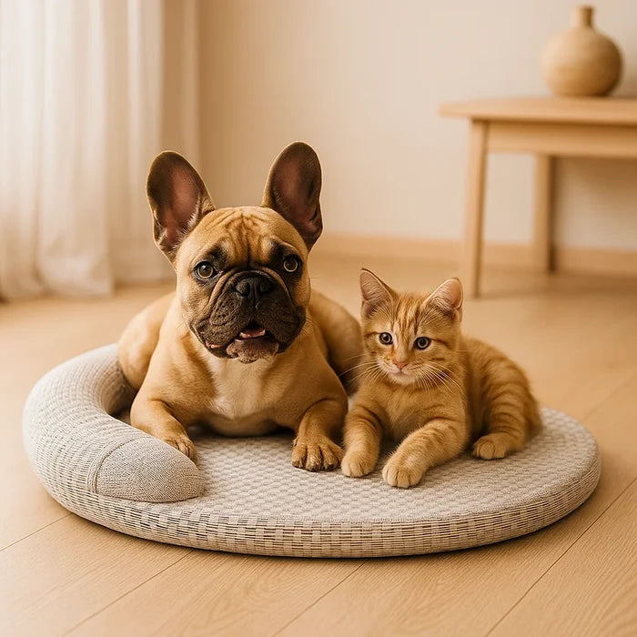 Washable Cooling Dog Mat | Waterproof Breathable Summer Bed for Pets