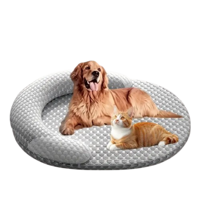 Washable Cooling Dog Mat | Waterproof Breathable Summer Bed for Pets