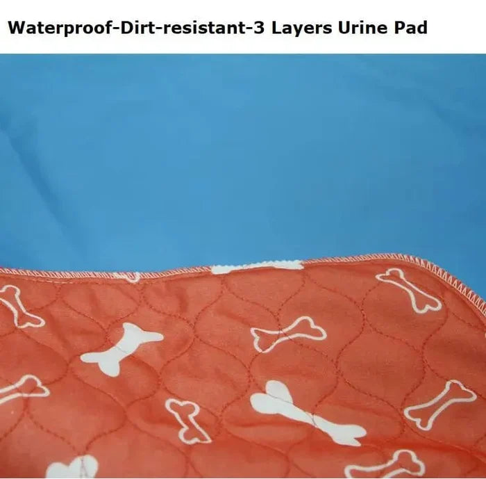 Washable Dog Pee Pad – 3 Layer Waterproof Pet Training & Absorbent Pad