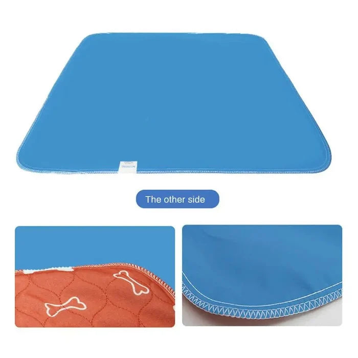 Washable Dog Pee Pad – 3 Layer Waterproof Pet Training & Absorbent Pad
