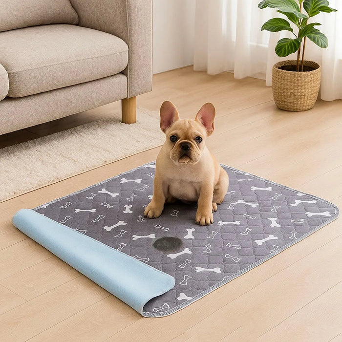 Washable Dog Pee Pad – Reusable Absorbent Puppy Training Mat