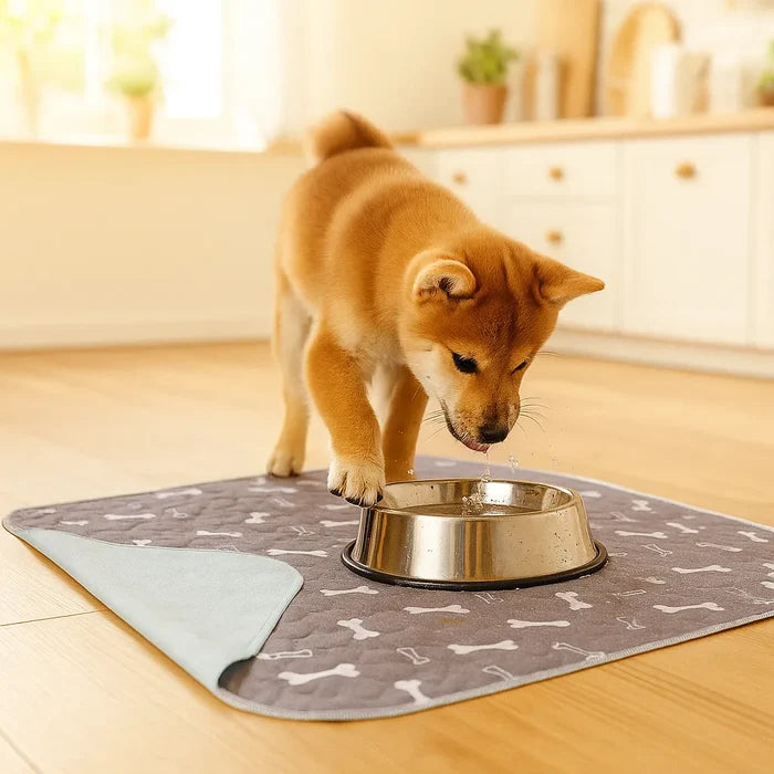 Washable Dog Pee Pad – Reusable Absorbent Puppy Training Mat