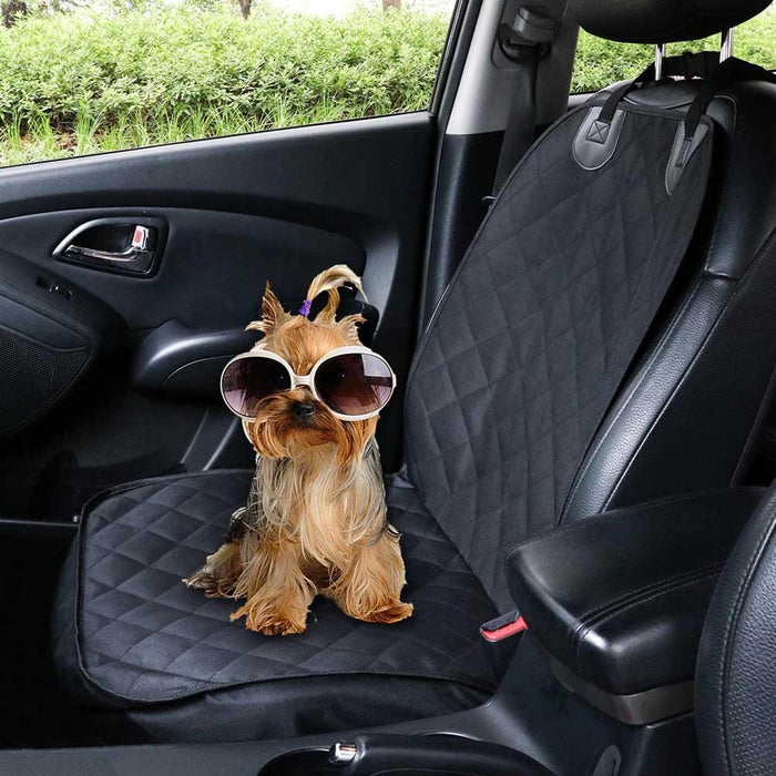 Waterproof Dog Car Seat Cover – Non Slip Back Seat Protector for Dogs