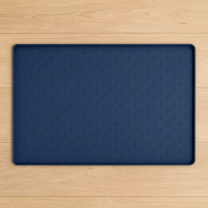 Waterproof Pet Feeding Mat for Dogs & Cats – Non Slip Food Bowl Mat