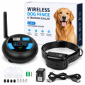 Wireless Dog Fence & Dog Training Collar – 2-in-1 Containment System